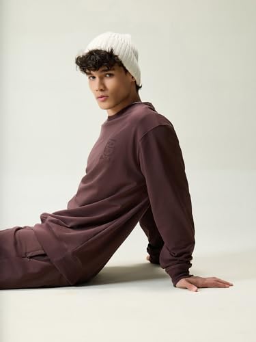 Image of CAVA Men's Everywear Oversized Sweatshirt for Men | Cozy Soft Terry Pullover, Casual Loungewear Top, Relaxed Fit for Layering, Home, Travel & Street Style