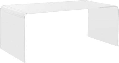 Safavieh Home Collection - Mesa auxiliar Atka transparente