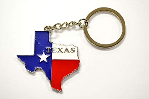 Keychain Texas Map