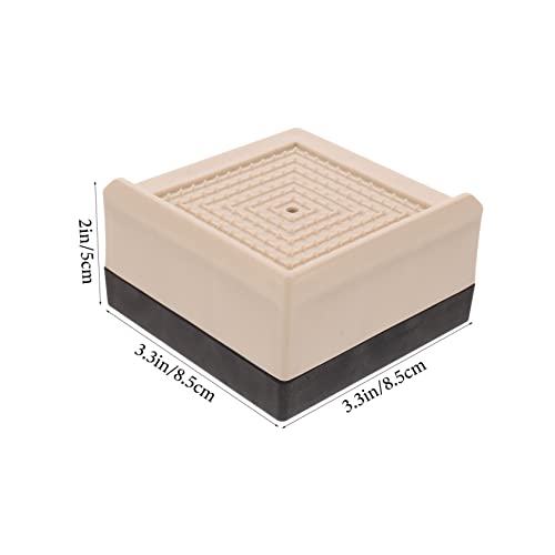 Elevadores de muebles estables para facilitar la limpieza inferior de sofas y camas 3