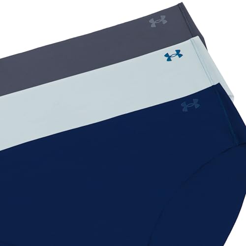 Image of Under Armour Women's 3-pack Pure Stretch No Show Bikini Underwear, All-day Comfort Fit & Ultra-soft