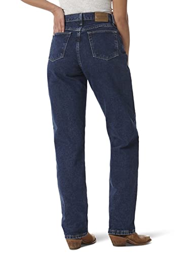 Wrangler Women's Blues Relaxed Fit High Rise Heavyweight Jean3