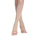 Compression Socks 20-30 mmHg (1 pair) for Women & Men Best Medical, Nursing, for Running, Athletic, Edema, Varicose Veins, Pregnancy & Maternity - Below Knee High Stockings Open-toe (L, Nude-open)