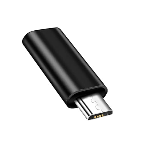 iJiGui Adaptador USB C a Micro USB, Adaptador USB C Hembra a Micro USB Macho, convertidor Micro USB a USB C Compatible con, Samsung Galaxy Nexus, Huawei, One-Plus 2/3/5