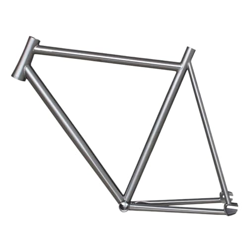 Titanium Alloy Fixed Gear Bike Frame, Fixie Bicycle(56)
