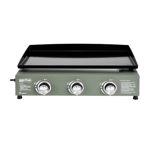 MasterCook - Piastra A Gas Professionale Da Esterno In Acciaio Inox Con 2, 3, 4 Fornelli Regolabili,...