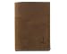 Leather Passport Holder Travel Wallet - RFID Blocking Genuine Leather Travel Wallet for Men and Women - Bifold Passport Wallet for Travel