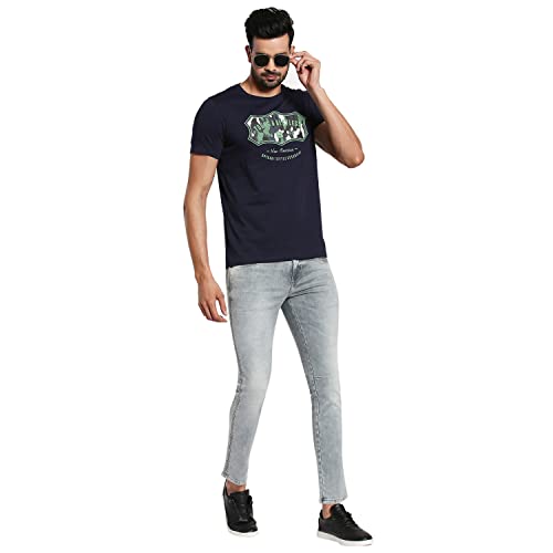 Image of Spykar Men's Slim Fit T-Shirt