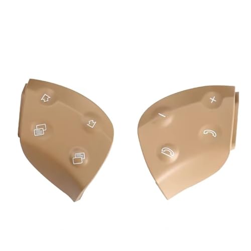Bouton-poussoir volant Mercedes W203 commande beige clair 2038701451