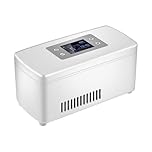 Portable Insulin Cooler for Travel - 2-8°C Refrigerator, Diabetes Travel Essentials, Large Capacity (3-5 Pens), 10H Battery, Car/Home Use, Silent & Lightweight (0.8kg)