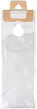 ClearBags LDPE Clear Door Knob Bags, 6x12, 100 Pack, Door Hanger Bags with Cut Out Hole for School Supplies, Business Flyers, Newspapers, Merchandise, Magazines