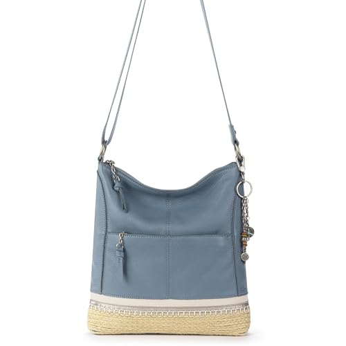 Image of The Sak Lucia Leather Crossbody Purse - Premium Leather Women's Handbag for Everyday & Travel - Cross Body Bag With Zipper