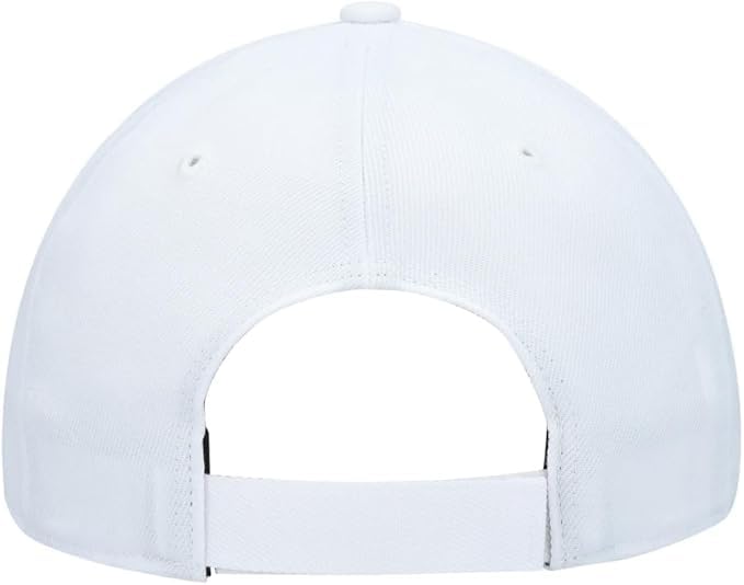 Gorra deportiva universitaria Illinois Illini blanca ajustable miniatura 4