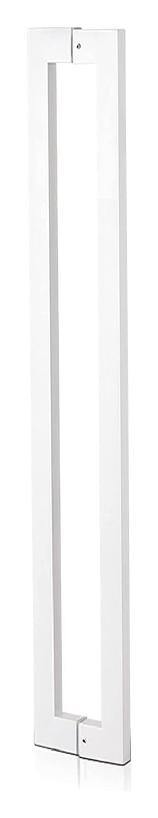 BHGFYXBS Push Pull Door Handle Glass Shower Push Pull Door Handle, Modern Sliding Barn Door Handle,White-100Cm(3.3Ft),White-100cm(3.3ft)