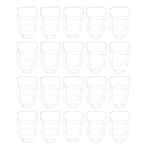 HOOWIFFY Fundas de Malla para Botellas de Infusión 500 Ml Soporte Colgante Reutilizable para Botellas de Solución Salina Red Hospitalaria para Almacenamiento y Organización Paquete de