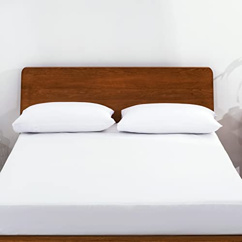 Tumei 100% Waterproof Mattress Protector Queen Size Soft Breathable Noiseless Bed Sheets Cover Deep Pocket For 6-18" Pad, Washable Vinyl Free For Pets Kids Adults, 1 Pack #TOP1
