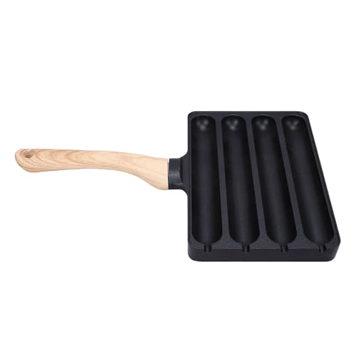 Cuisinière à hot-dog antiadhésive avec 4 emplacements de cuisson - 2