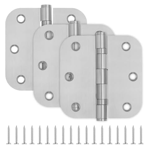 TDCHINGES 3.5 Inch Stainless Steel Door Hinges Cover
