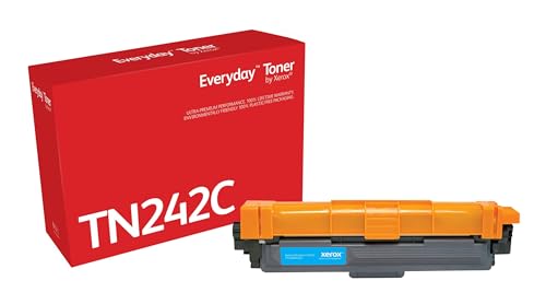 Toner Xerox Everyday Cyan Capacité Standard, équivalent à Brother TN-242C 1400 Pages - (006R04224)