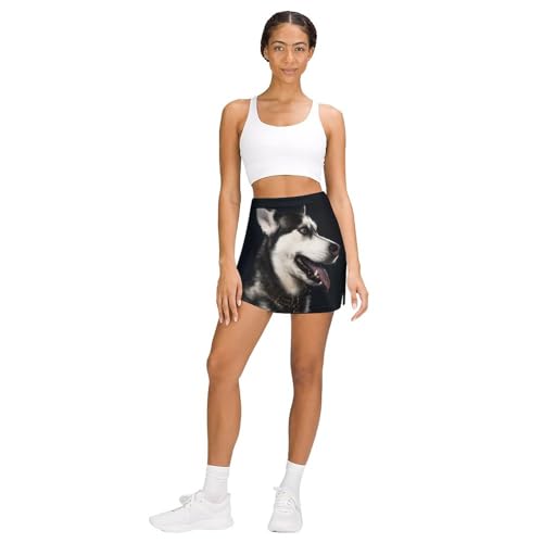 Jupe short de golf imprimé Husky pour vos parcours d'été - 3