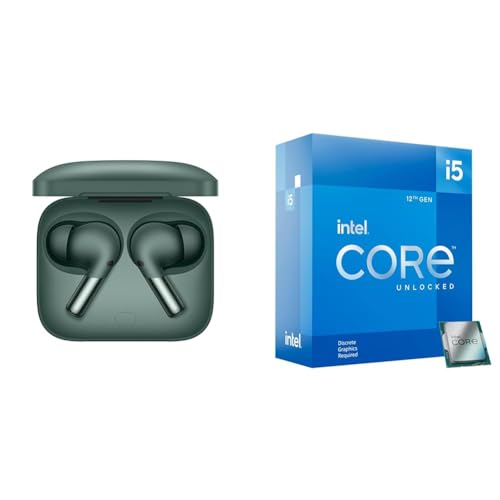 Image of OnePlus Buds Pro 2 - Arbor Green - Audiophile-Grade Sound Quality Co-Created with Dynaudio & Intel Core i5-12600KF Desktop Processor 10 (6P+4E) Cores up to 4.9 GHz Unlocked LGA1700
