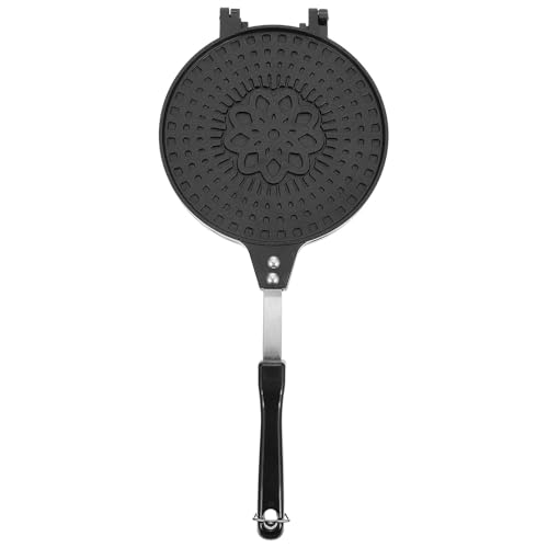 LOLIPPYY Molde para Conos de Helado y Panqueques Molde para Waffles y Rollitos Antiadherente Base de Calentamiento Uniforme 17 CM Utensilios de Cocina para Horno y Cocina Doméstica