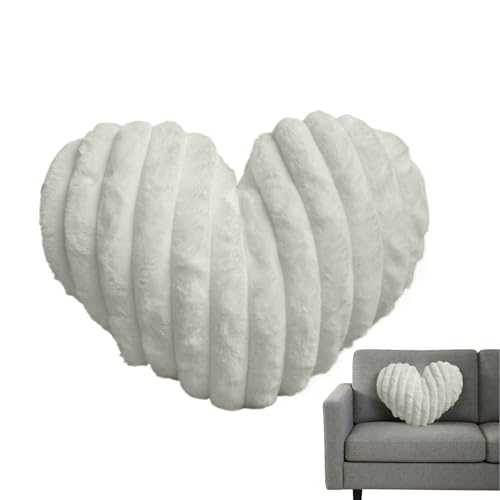 Coussin en forme de cœur Saint-Valentin decoration salon appartement et chambre enfant - 8