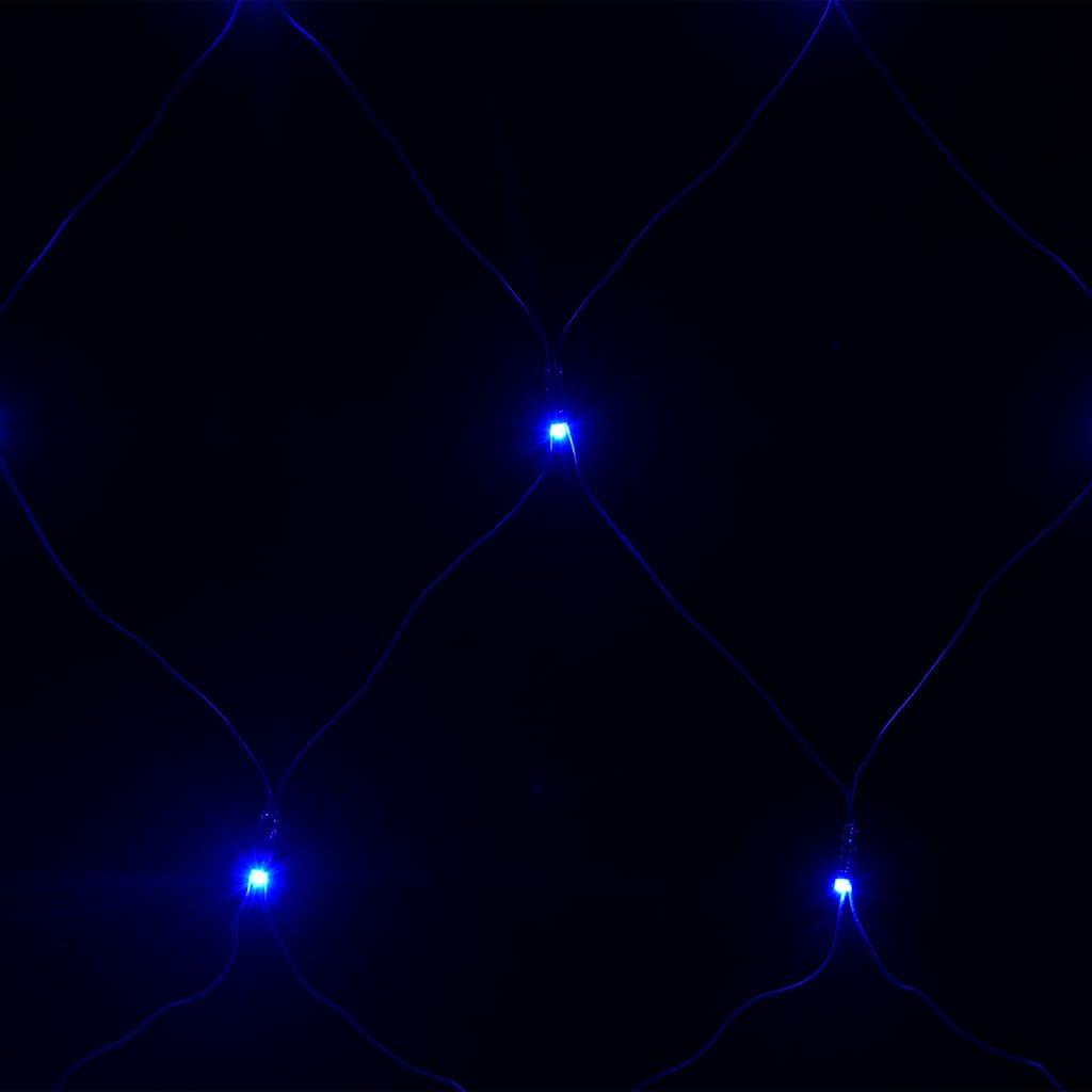 Generisch LED - Lichternetz Blau 3x3 m 306 LEDs Indoor Outdoor 1kg