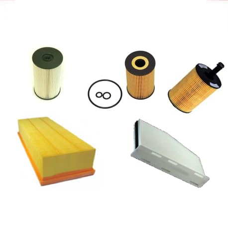 AOQ-KIT TAGLIANDO 4 FILTRI COMPATIBILE VARI MODELLI GRUPPO V..A.G. 1.6, 2.0 TDI DAL 2003>