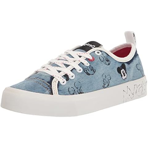 Zapatillas Desigual Mickey Mouse Denim Alpha Mujer Cover
