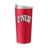 FANMATS NCAA UNLV Rebels Stainless Steel 20 oz Tumbler — Powder-Coated Finish | Team Color | 20 Fluid Ounces