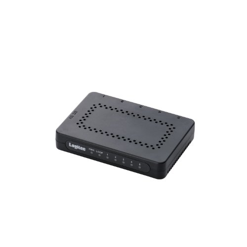 ロジテック スイッチングハブ(LANハブ) Giga対応 5ポート AC電源 LAN-GSW05/PHB wgteh8f 31WNU7JF10L.jpg