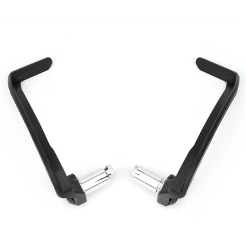 Protège-mains moto 22mm guidon ABS noir pour motocross et dirt bike