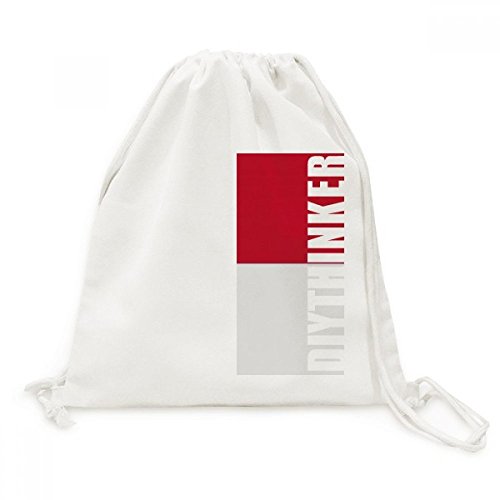 Sac cordon Indonésie sac à dos toile Asie voyage léger