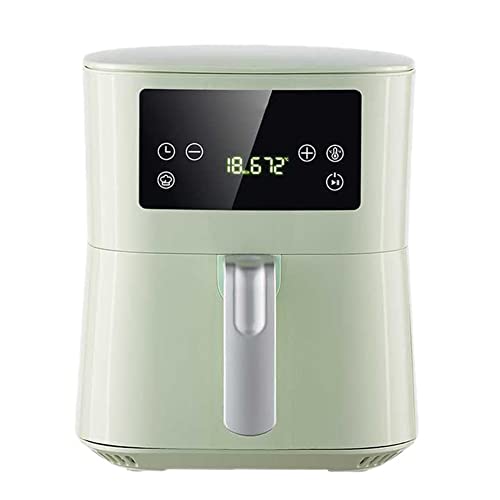 AMLILY Luftfritteat, Kochöl Frei Elektrische Fritteuse Non Stock Coating Liner 4L Kapazität, Timerfunktion/Smart Touch…