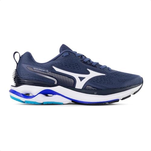 Tênis Mizuno Wave Dynasty 6 - Masculino - 38 - Marinho-Azul