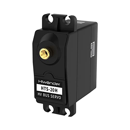 Hiwonder 20KG High Torque Serial Bus Servo Three Channels Metal Gear 240°Rotation Support Temperature, Voltage and Position Feedback