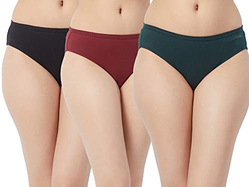 Image of Fruit of the Loom Women's Bikini(Colors and Prints May Vary) (Pack of 3)