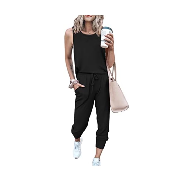 PRETTYGARDEN-Womens-Two-Piece-Outfit-Sleeveless-Crewneck-Tops-with-Sweatpants-Active-Tracksuit-Lounge-Wear