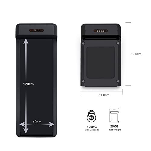 WalkingPad C2(S1) Loopband 0,5-6 km/u loopbanden voor thuis, opvouwbaar en app is geschikt voor afstandsbediening - Afbeelding 7