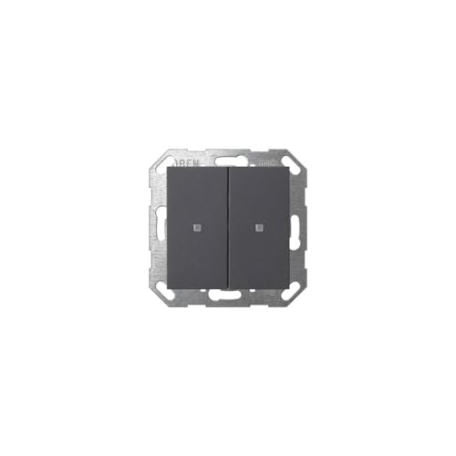 Interrupteur à bascule 2 voies KNX 517328 GIRA 55 à double commande simultanée