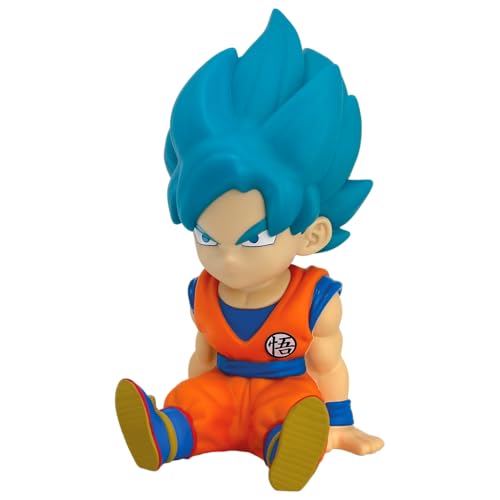 Hucha Son Goku Super Saiyan Blue original de Plastoy el regalo perfecto para fans