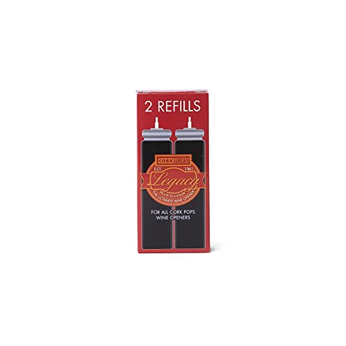 Cork Pops Wine Bottle Opener Refill Cartridge (1, Red)