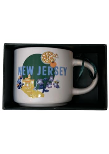 Starbucks Mug Demitasse Ornamento New Jersey 60ml miniatura 4