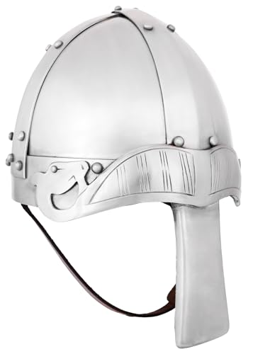 Casque de Viking normand acier 2mm combat médiéval nasal