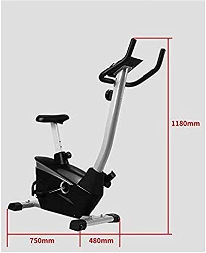 Image of Electromagnetic Fitness Bike Ultra-Quiet Adjustable Indoor Fixed Bicycle (with LCD Display) Pedal Indoor Sports Bike