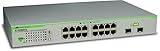 switch hub 24 port allied telesis  Allied Telesis 16 Port Gigabit WebSmart Switch