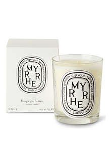 Myrrhe scented candle 60hrs