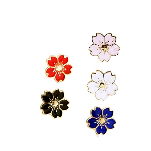 Brooch fleur en alliage pour robe de soirée et sac à main avec épingle corsage mix couleurs