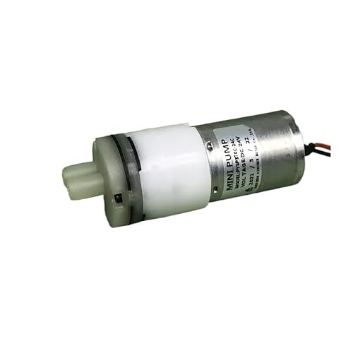 HSMQUBDBX DC 12V 18V 24V Small 370 Electronic Starter Water Pump Low Noise Large Flow 0.6-1.2L/min DIY